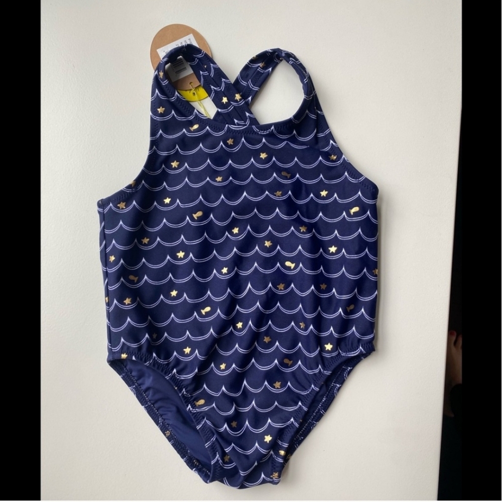 NWT EGG by Susan Lazar Kennedy Girls Swimsuit 4T